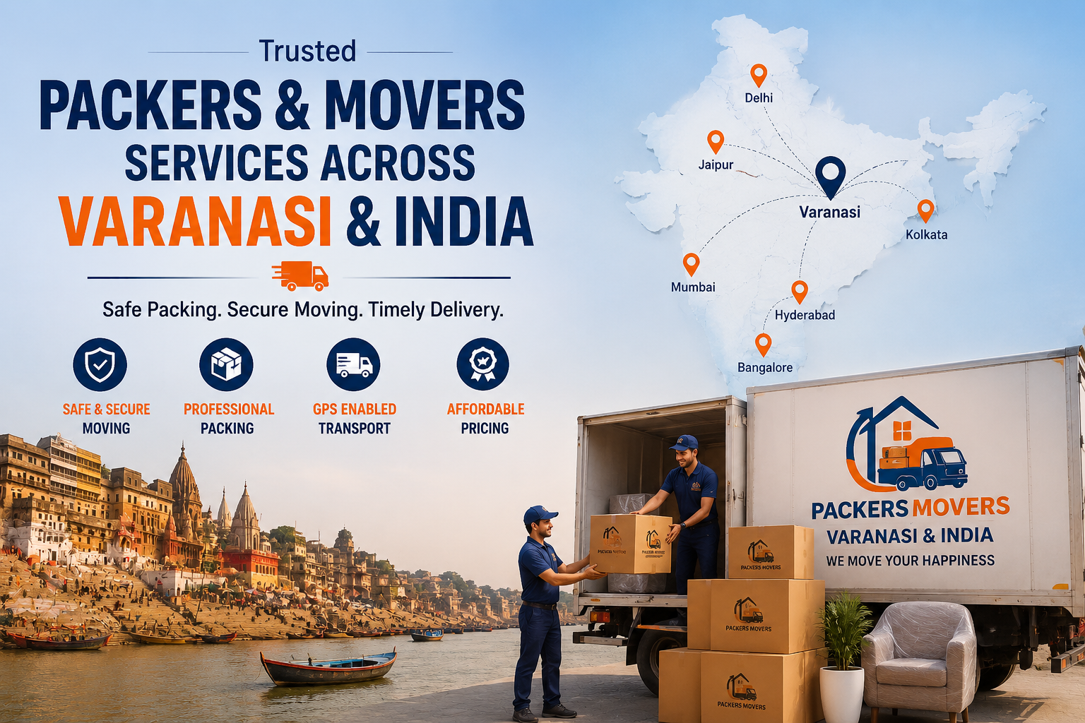 Packers Movers in Varanasi